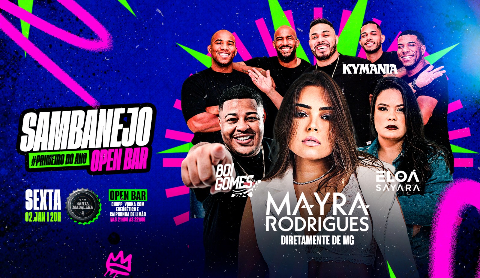 Sambanejo - A Primeiro do Ano em Marília