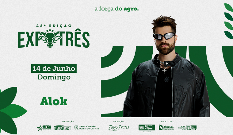 Expotrês 2026 em Três Lagoas