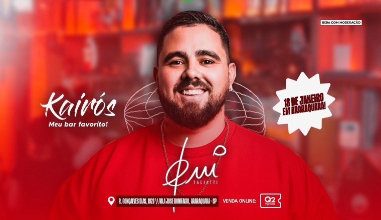 Gui Taliatti em Araraquara