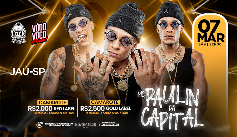 Mc Paulin da Capital em Jaú