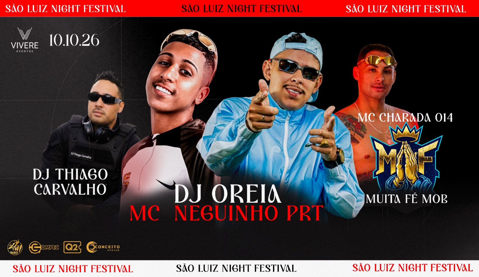 Sl Night Festival em Pompéia