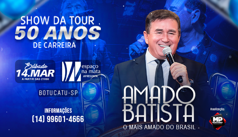 Amado Batista em Botucatu