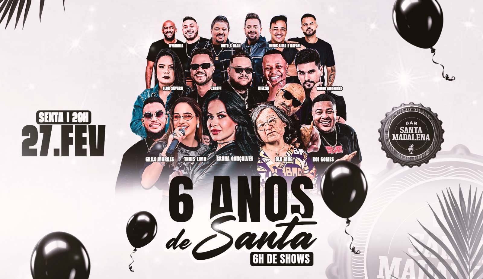 6 Anos de Santa em Marília