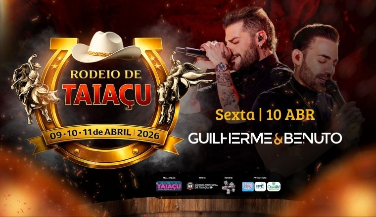 Guilherme e Benuto - Rodeio de Taiaçu 2026 em Franca - Guilherme e Benuto