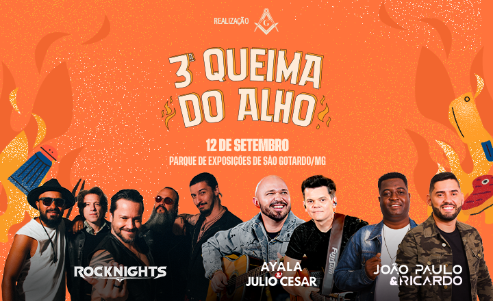 3ª Queima do Alho em São Gotardo