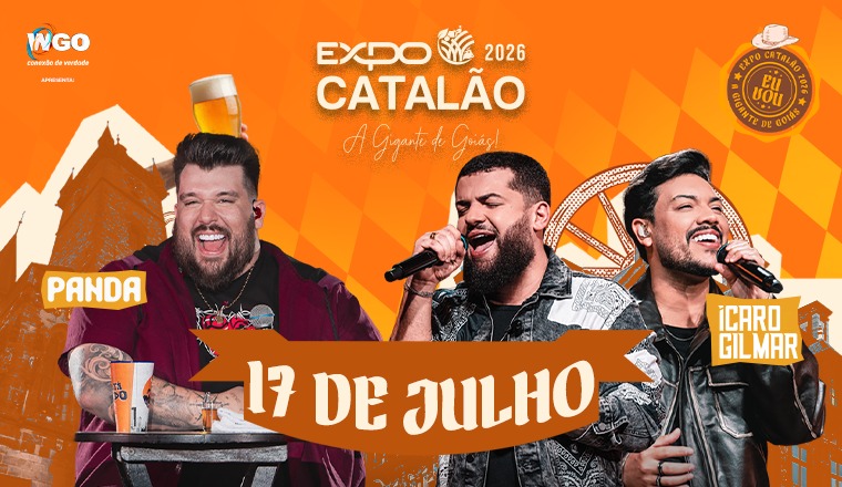 Panda + Ícaro e Gilmar - Expo Catalão 2026 em Catalão