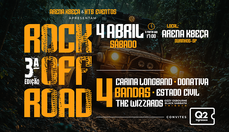 Rock Off Road - 3° Edição em Ourinhos