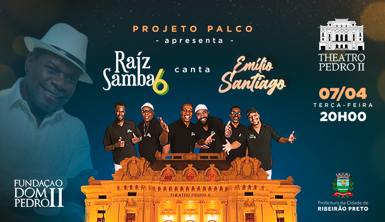 Raíz Samba6 Canta Emílio Santiago em Ribeirão Preto