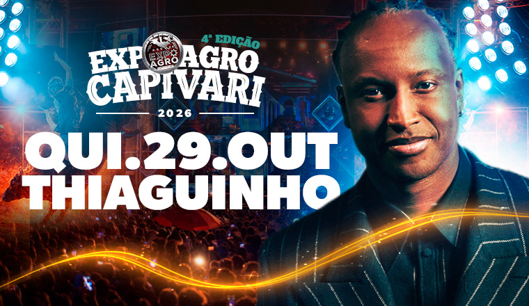 Thiaguinho - Expoagro Capivari 2026 em Capivari