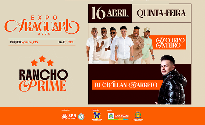 16.04 Quinta Rancho Prime - Expo Araguari 2026 em Araguari