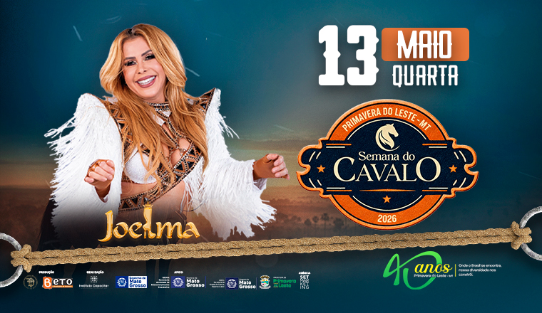 Joelma - Semana do Cavalo 2026 em Primavera do Leste