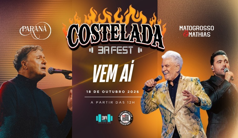 Costelada 3A Fest 2026 em Indaiatuba