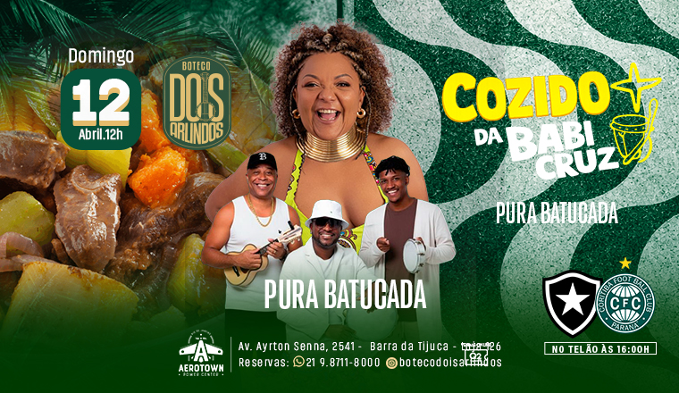 Cozido da Babi Cruz + Pura Batucada em Rio de Janeiro