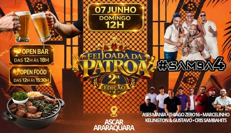 Feijoada da Patroa 2ª Edição em Araraquara