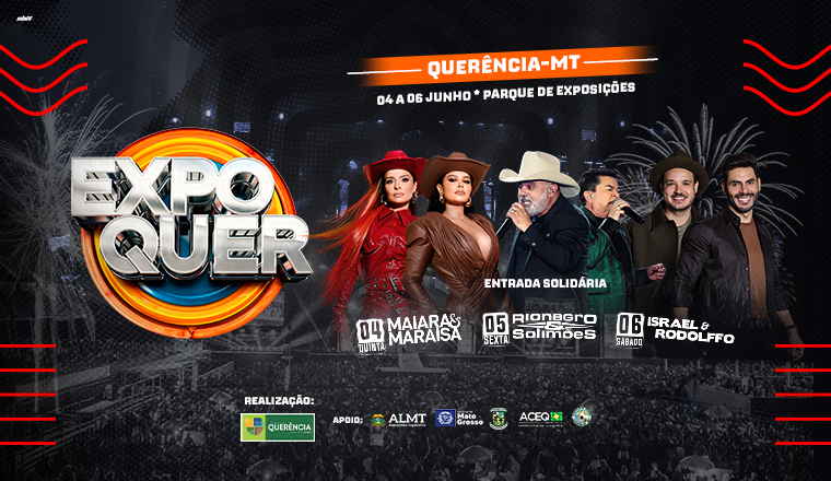 Israel e Rodolffo - Expoquer 2026 em Querência