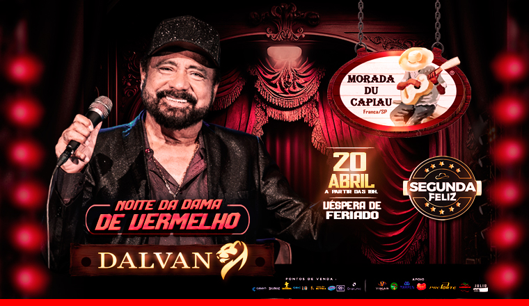Segunda Feliz com Dalvan: Noite da Dama de Vermelho em Franca