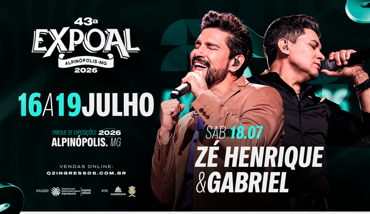 Zé Henrique e Gabriel - 43ª Expoal 2026 em Alpinópolis