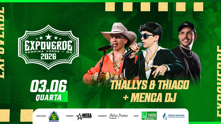 Thallys e Thiago - Expoverde 2026 em Campina Verde