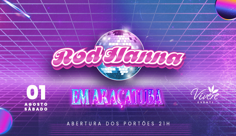 Rod Hanna em Araçatuba