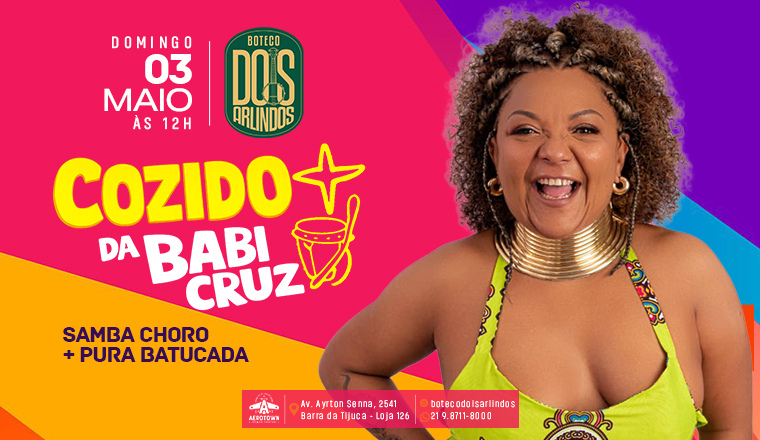 Cozido da Baby Cruz em Rio de Janeiro