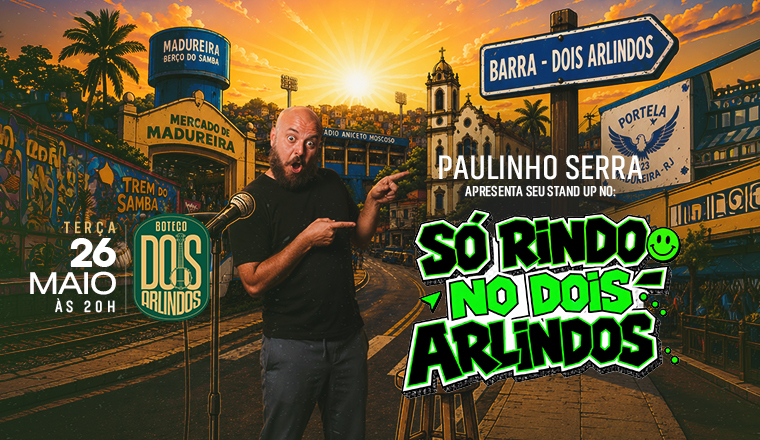 Só Rindo no Dois Arlindos em Rio de Janeiro