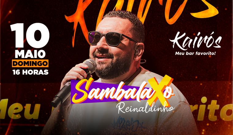 Sambalaxo Reinaldinho no Kairós em Araraquara