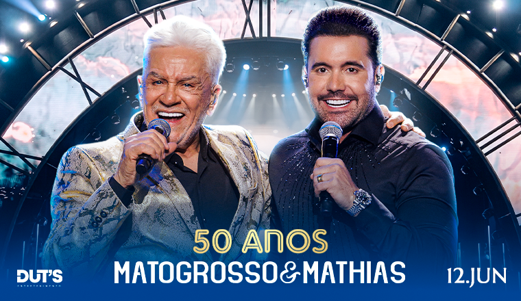 50 Anos Matogrosso e Mathias em Campo Grande