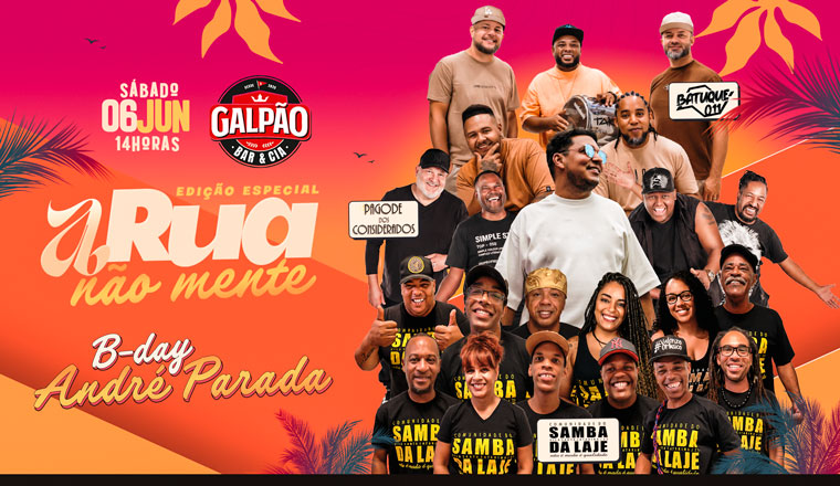 A Rua Não Mente - Edição Especial B-Day André Parada em São Paulo