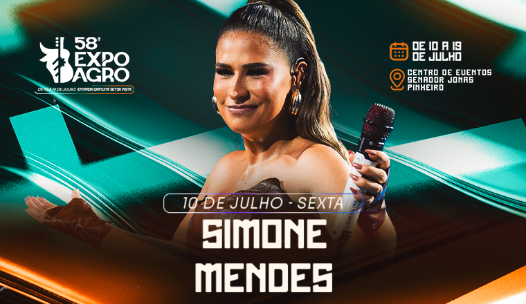 Simone Mendes - 58ª Expoagro Cuiabá 2026 em Cuiabá