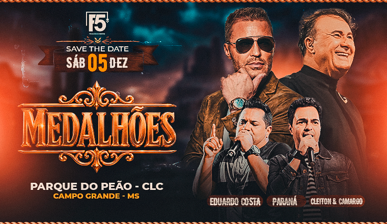 Medalhões em Campo Grande