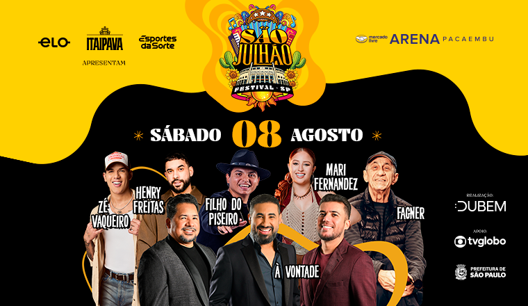 Sábado - São Julhão Festival em São Paulo