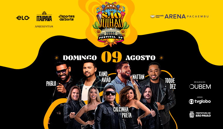 Domingo - São Julhão Festival em São Paulo