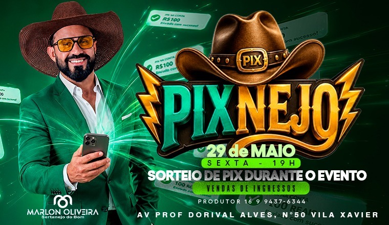 Pixnejo com Marlon Oliveira em Araraquara
