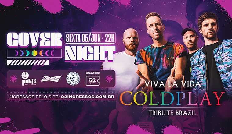Cover Night Coldplay em Araraquara