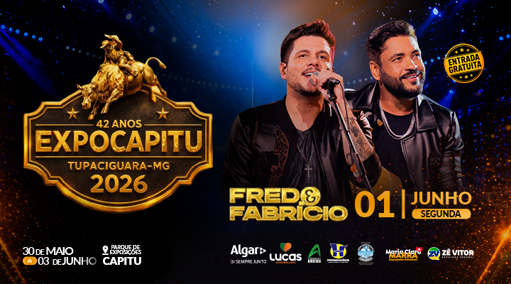 Frontstage: Fred e Fabrício - Expocapitu 2026 em Tupaciguara 