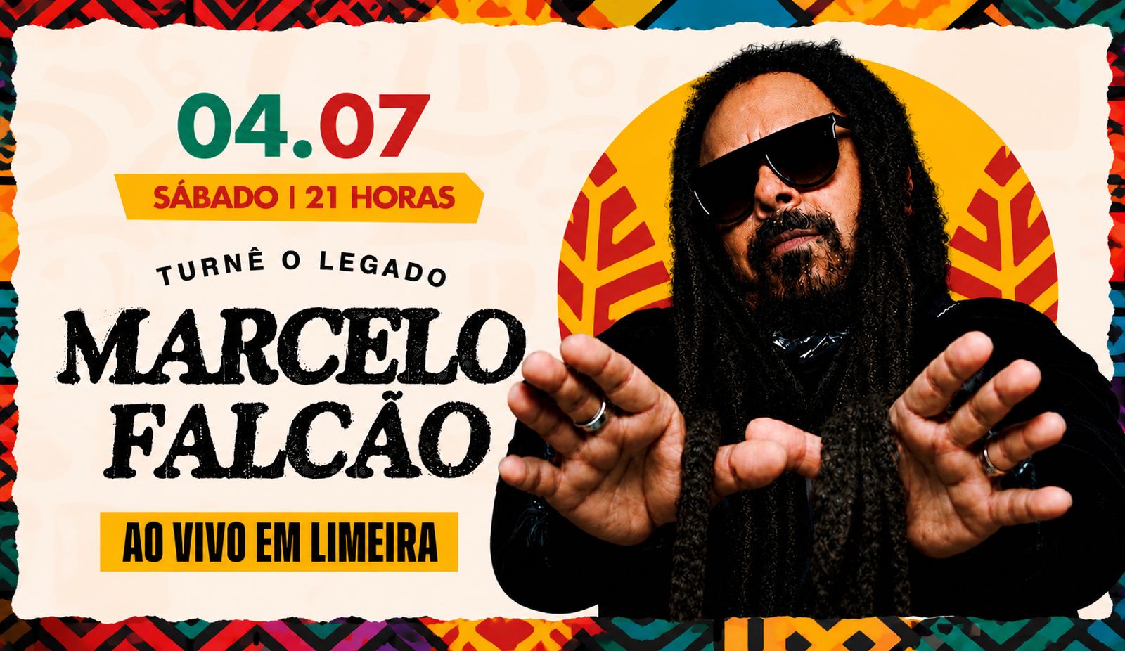 Marcelo Falcão ao Vivo em Limeira - Turnê o Legado