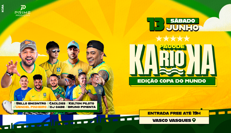 Pagode Karioka - Edição Copa do Mundo em Manaus