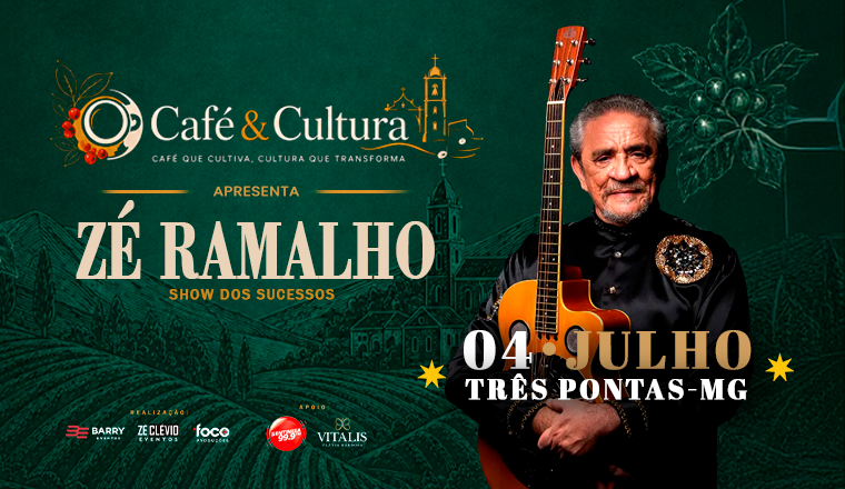 Zé Ramalho Show dos Sucessos em Três Pontas