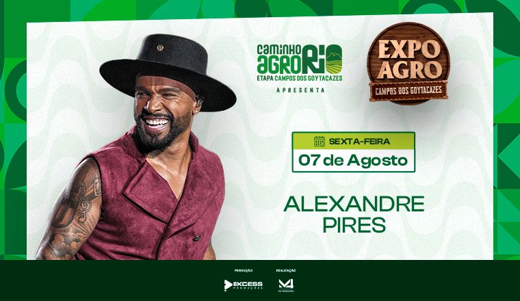 Alexandre Pires - Expo Agro em Campos dos Goytacazes
