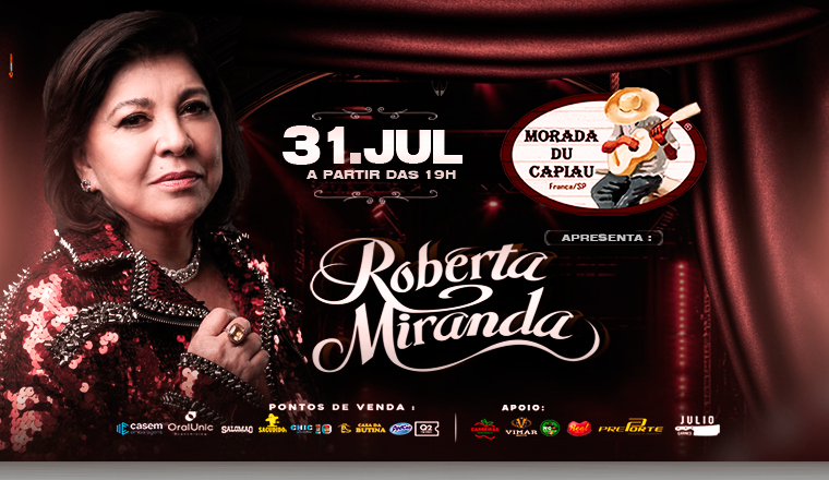 Roberta Miranda na Morada Du Capiau em Franca