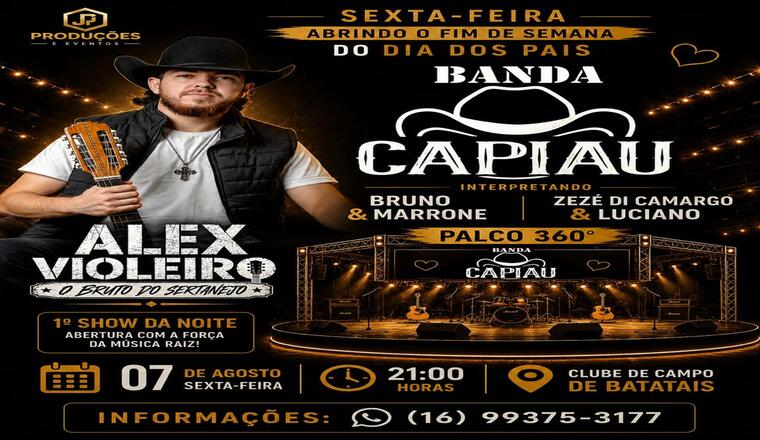 Banda Capiau em Batatais