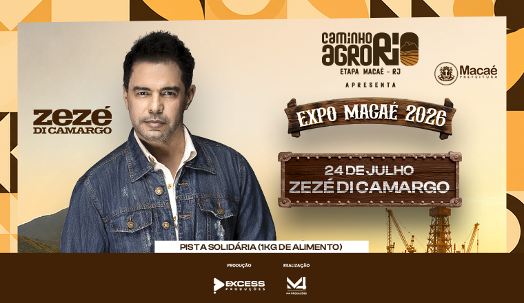 Zezé Di Camargo - Expo Macaé 2026 em Macaé