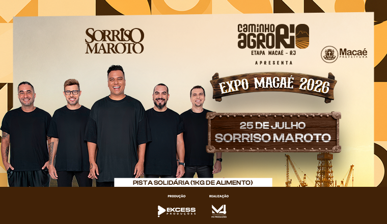 Sorriso Maroto - Expo Macaé 2026 em Macaé