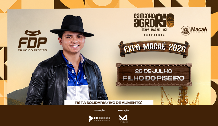 Filho do Piseiro - Expo Macaé 2026 em Macaé