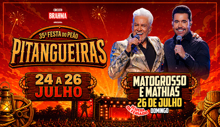 Matogrosso e Mathias - 35ª Festa do Peão em Pitangueiras - Matogrosso e Mathias