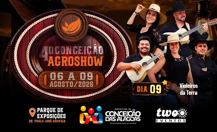 Violeiros da Terra - 4º Conceição Agroshow em Conceição das Alagoas - Violeiros da Terra