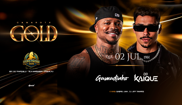 Expo Itaguaí 2026 - Gamadinho + DJ Kaique