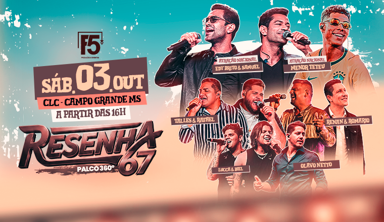 Resenha 67 em Campo Grande