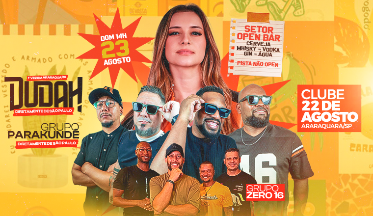 Pagode e Samba em Araraquara