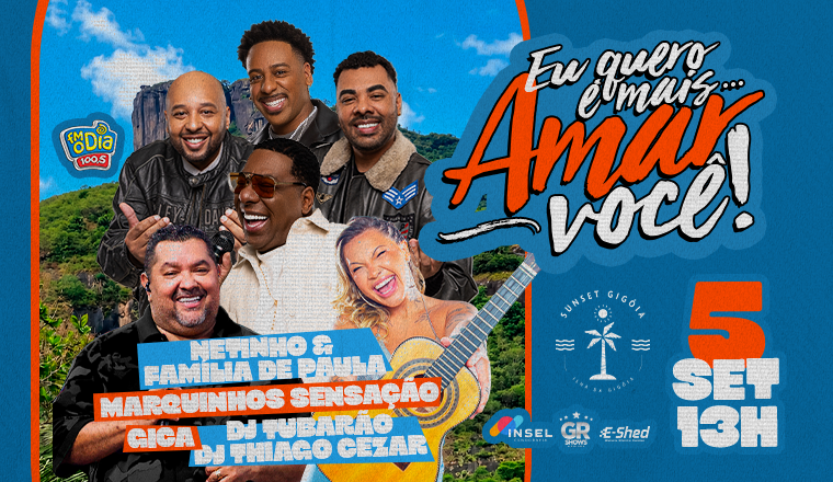 Eu Quero é Mais... Amar Você! - Rio de Janeiro - 05/09/2026